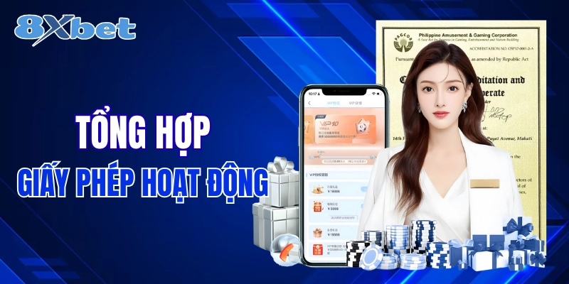 8XBET Giấy phép hoạt động